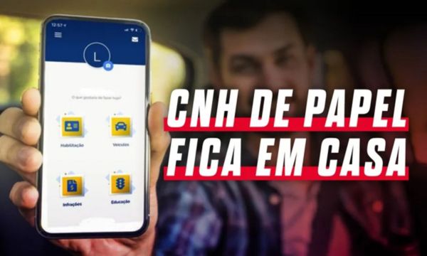 Baixar App para ter a CNH Digital no Celular